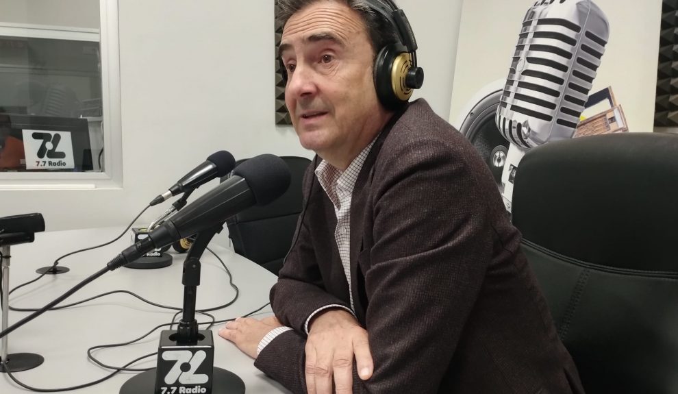 Pablo Casado en los estudios de El Espejo Canario