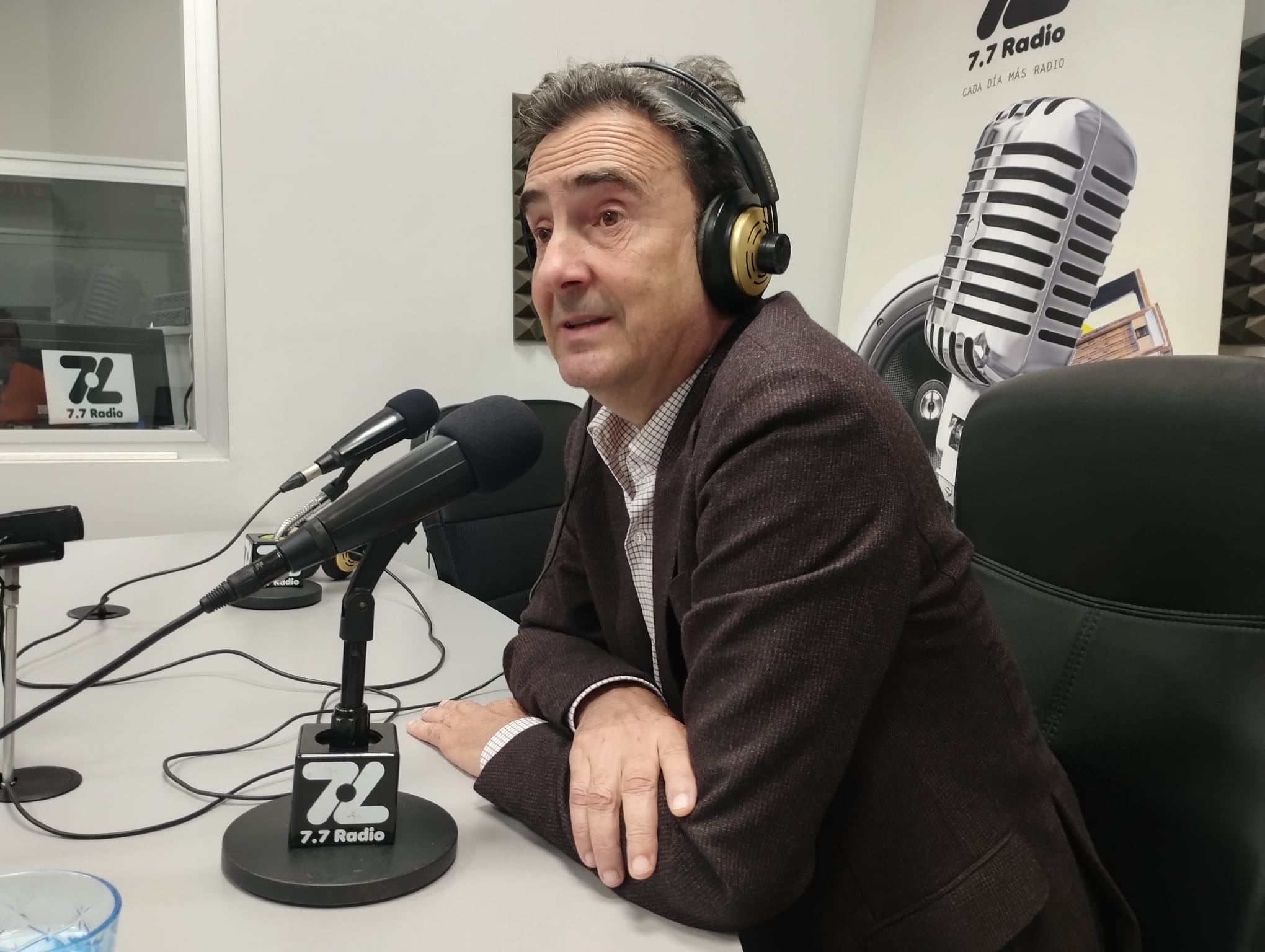 Pablo Casado en los estudios de El Espejo Canario Pablo Casado en los estudios de El Espejo Canario