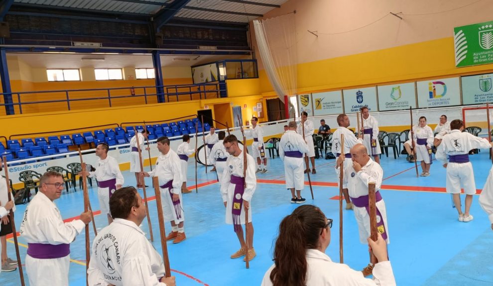 Liga de Gran Canaria de Lucha del Garrote Adaptada | Foto: Lucha del Garrote Adaptada