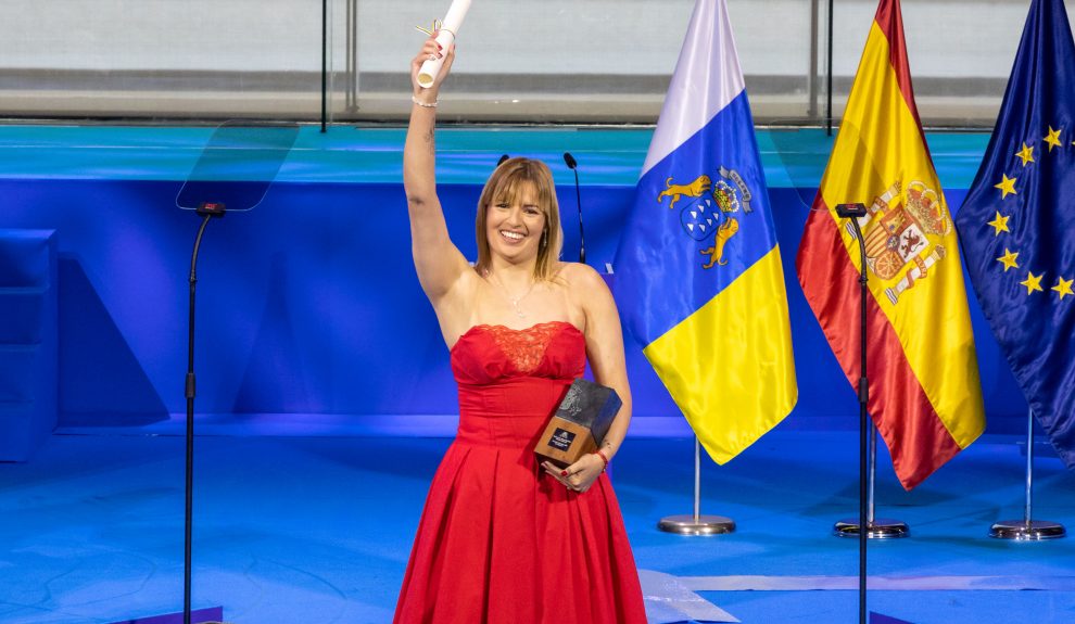 Michele Alonso en la Gala del Día de Canarias | Foto: ACFI Press- Gobierno de Canarias