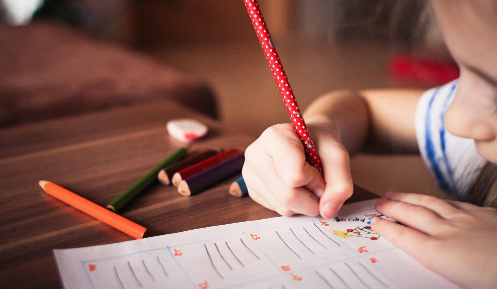 Niña estudiando | Foto: Pixabay