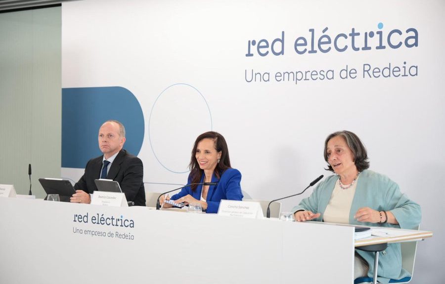 Rueda de prensa de Red Eléctrica >Española | Foto: REE