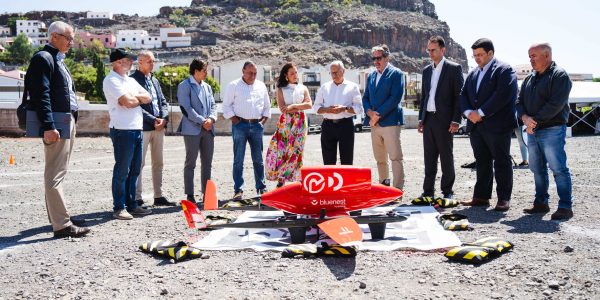Presentación del dron en La Gomera | Foto: Cabildo de La Gomera