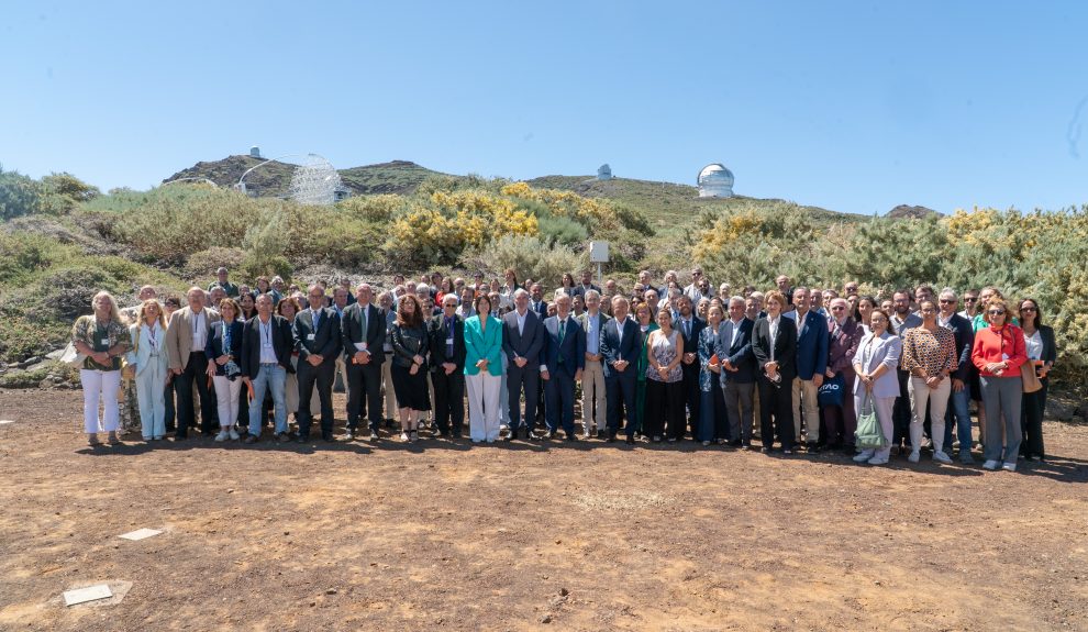 Foto de familia del 40º aniversario del IAC | Foto: Astrofísico de Canarias