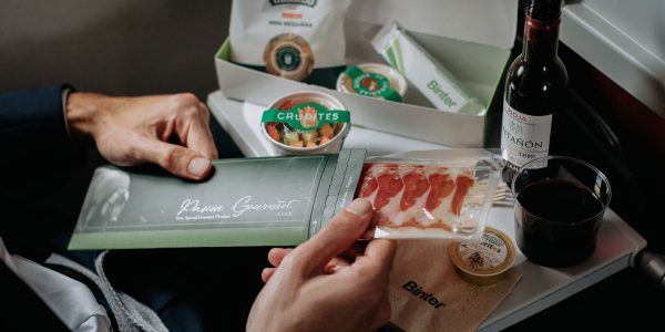 Menú gourmet de cortesía | Foto: Binter