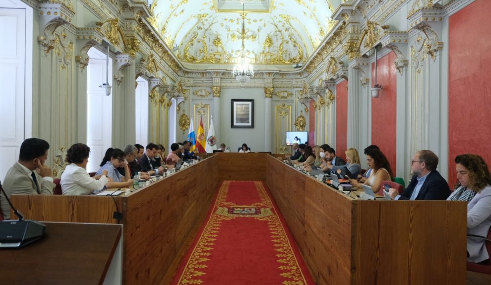 Pleno del AYuntamiento de Las Palmas de Gran Canaria | Foto: Ayuntamiento de LPGC