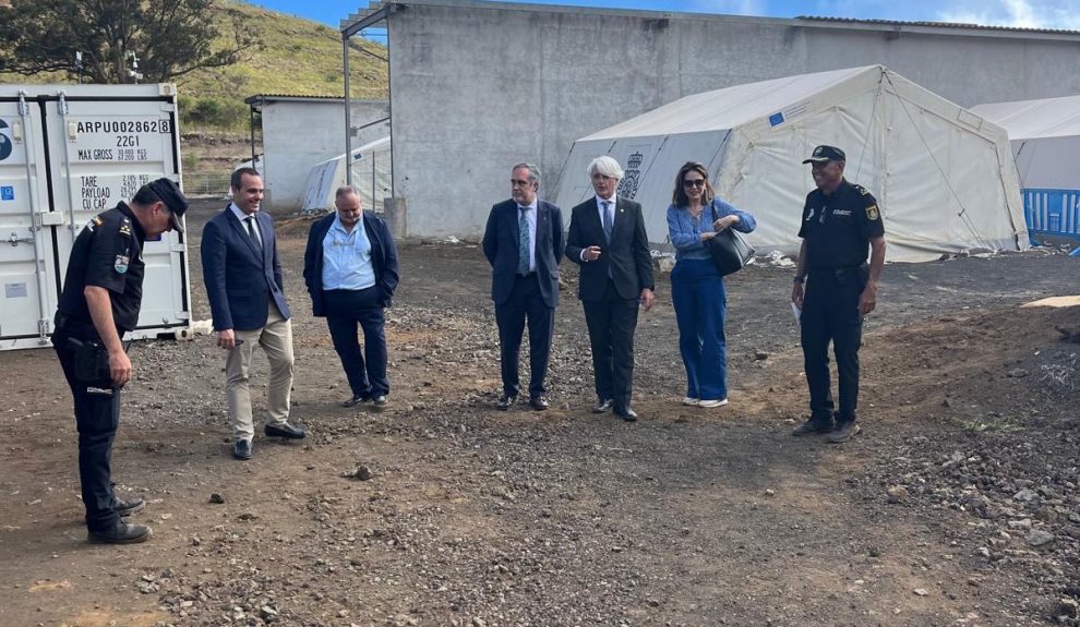 Visita al CATE de El Hierro | Foto: COASCTFE