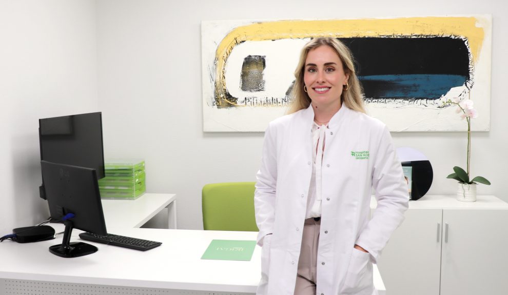 La doctora Isabel Hernández Suárez, en el consultorio de Ikigai by Hospitales San Roque | Foto: HUSR