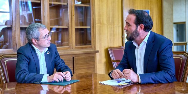 Marcos Lorenzo en una reunión con el Miteco | Foto: Miteco