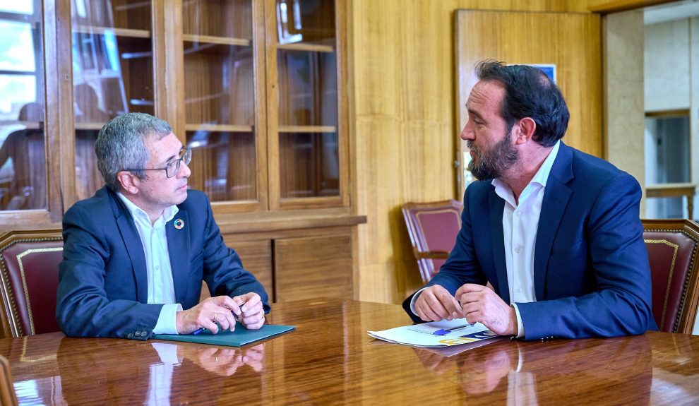 Marcos Lorenzo en una reunión con el Miteco | Foto: Miteco