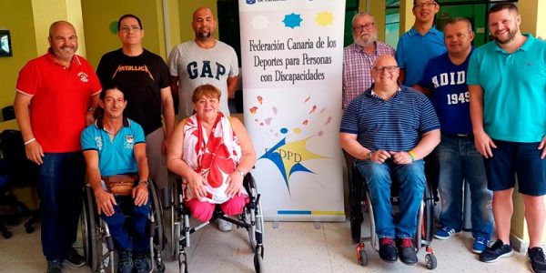 Miembros de la Federación Canaria de los Deportes para Personas con Discapacidad | Foto: FCDPD