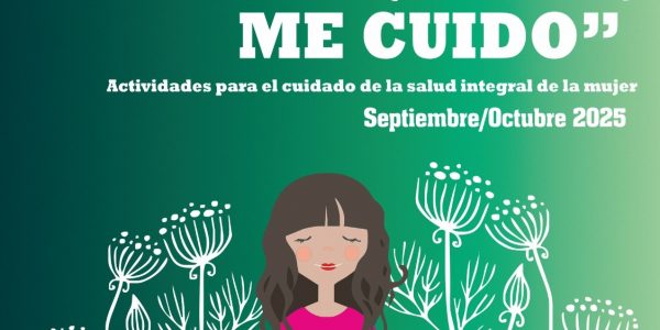 Cartel de “Me quiero, me cuido”