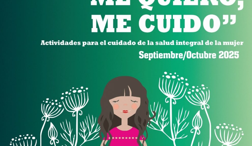 Cartel de “Me quiero, me cuido”