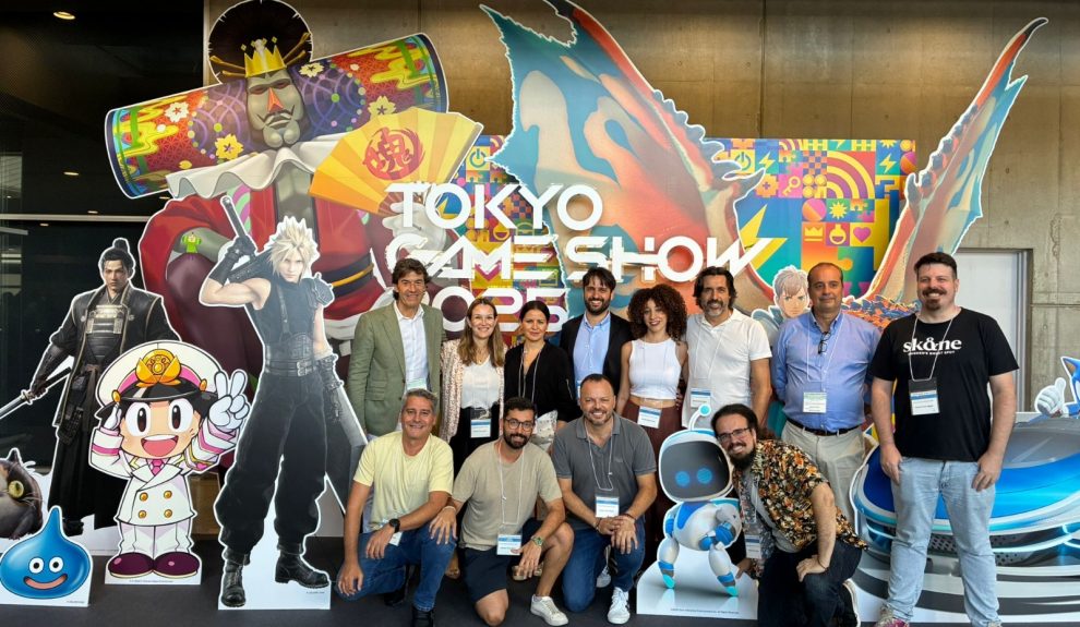 Parte de la delegación canaria en la Tokyo Game Show | Foto: Gobierno de Canarias