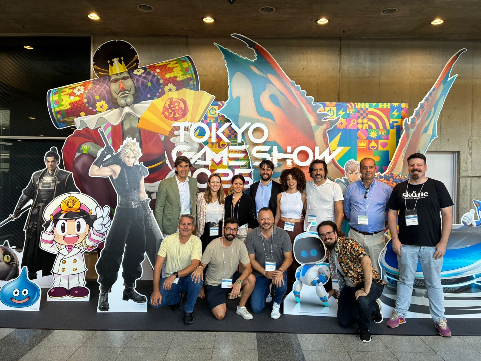 Parte de la delegación canaria en la Tokyo Game Show | Foto: Gobierno de Canarias Parte de la delegación canaria en la Tokyo Game Show | Foto: Gobierno de Canarias