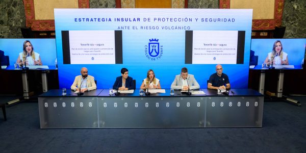 Presentación Estrategia Riesgo Volcánico | Foto: Cabildo de Tenerife