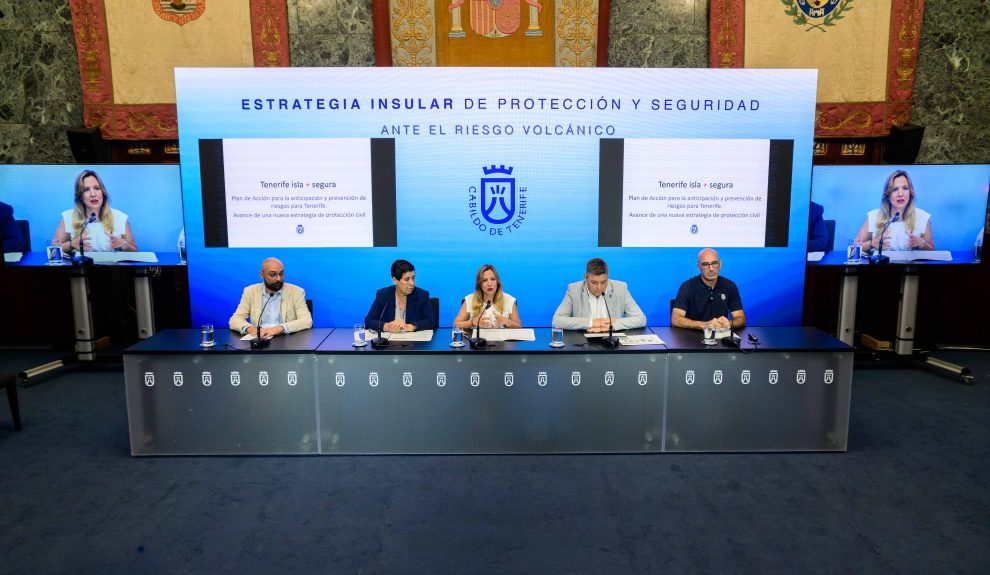 Presentación Estrategia Riesgo Volcánico | Foto: Cabildo de Tenerife