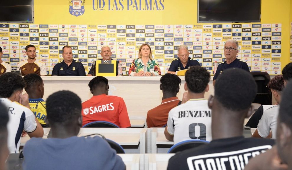 Presentación de Las Palmas D | Foto: UD Las Palmas