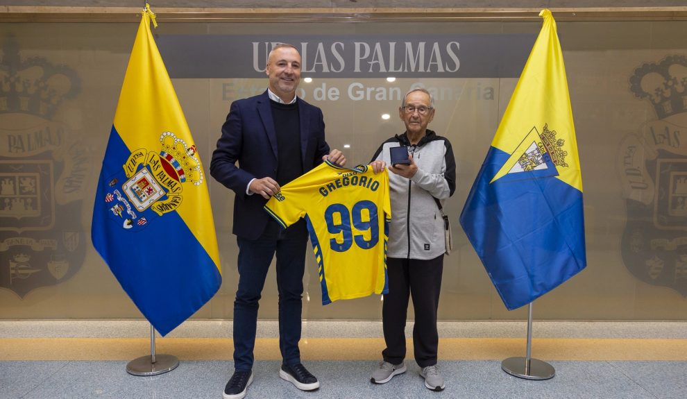 Miguel ÁNgel Ramírez y Gregorio | Foto: UD Las Palmas