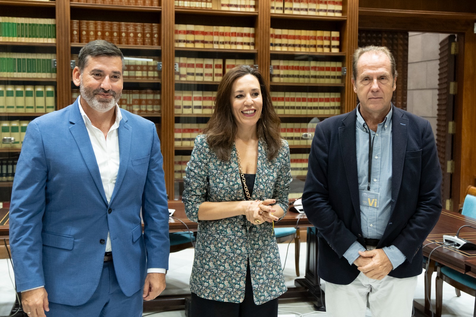 Alejandro Marichal, Jessica de León y José Manuel Sanabria | Foto: Ayuntamiento de SBT