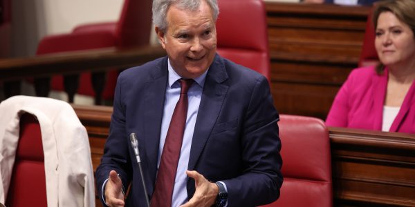 Chano Franquis en una intervención parlamentaria | Foto: PSOE