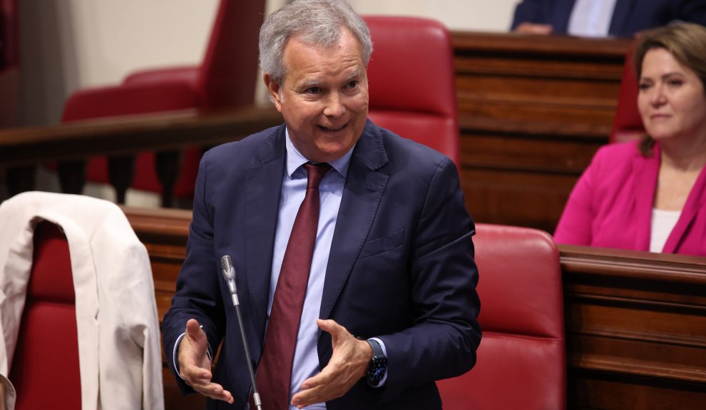 Chano Franquis en una intervención parlamentaria | Foto: PSOE