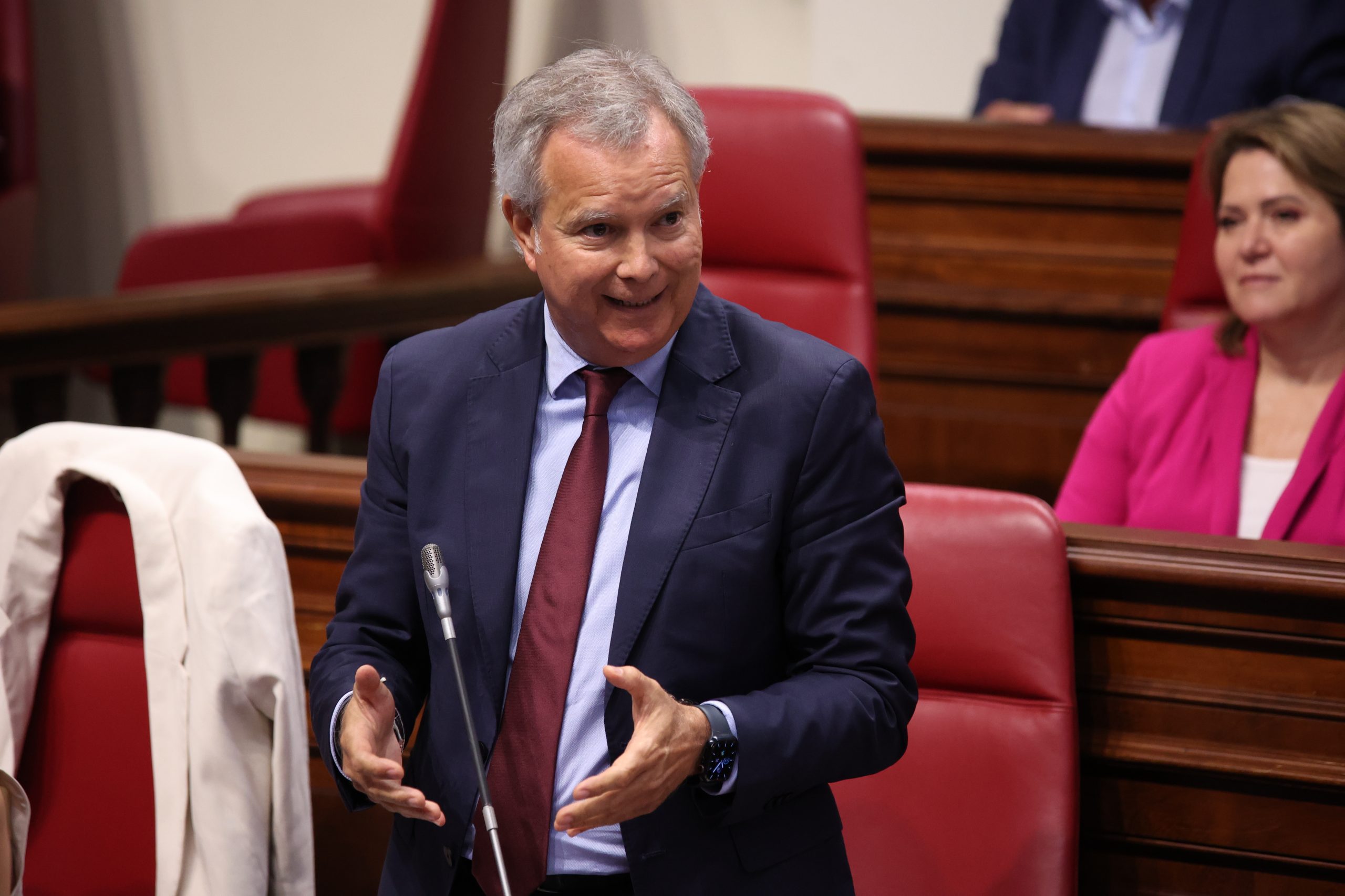 Chano Franquis en una intervención parlamentaria | Foto: PSOE Chano Franquis en una intervención parlamentaria | Foto: PSOE