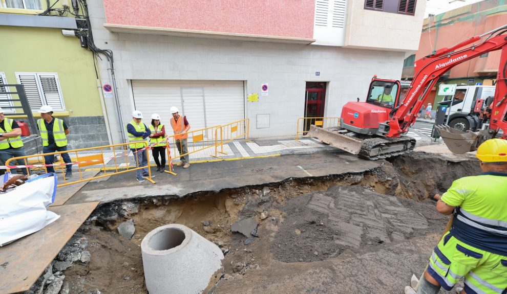 Obras en la calle Cayetana Manrique | Foto: Ayuntamiento de Las Palmas de Gran Canaria Obras en la calle Cayetana Manrique | Foto: Ayuntamiento de Las Palmas de Gran Canaria