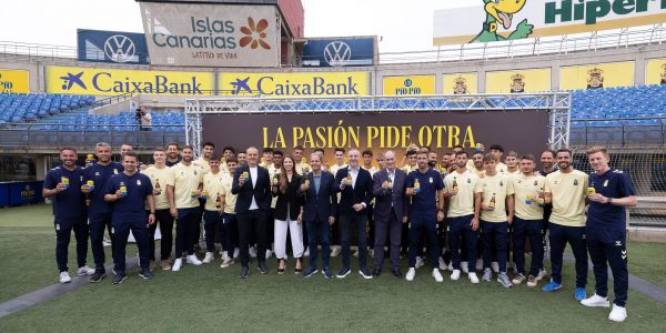 Presentación de la cerveza Pío Pío | Foto: UD Las Palmas
