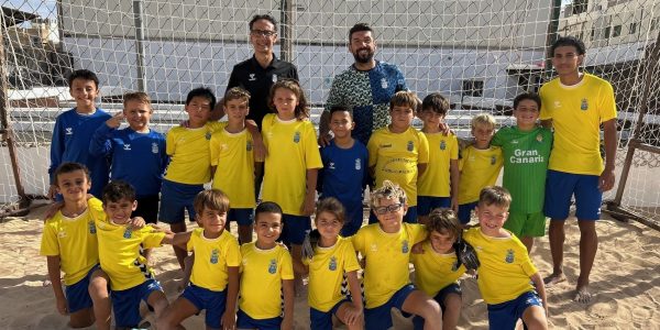 Escuela de Fútbol Playa Fundación Canaria UD Las Palmas | Foto: UD Las Palmas