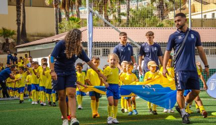 Escuela de fútbol de la UD Las Palmas | Foto: UD Las Palmas