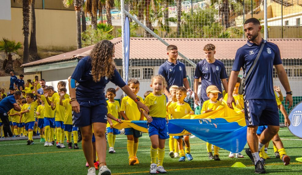 Escuela de fútbol de la UD Las Palmas | Foto: UD Las Palmas