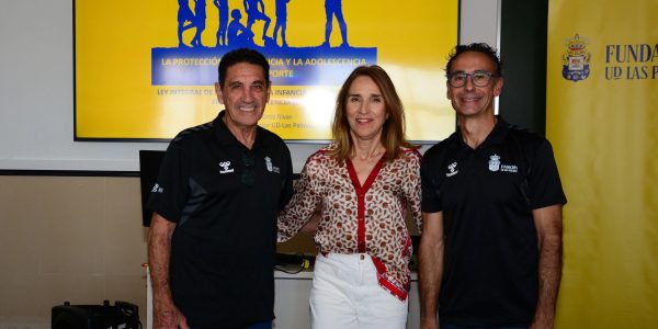 Momento de la charla en la ULPGC | Foto: UD Las Palmas