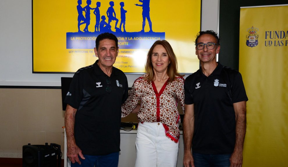 Momento de la charla en la ULPGC | Foto: UD Las Palmas