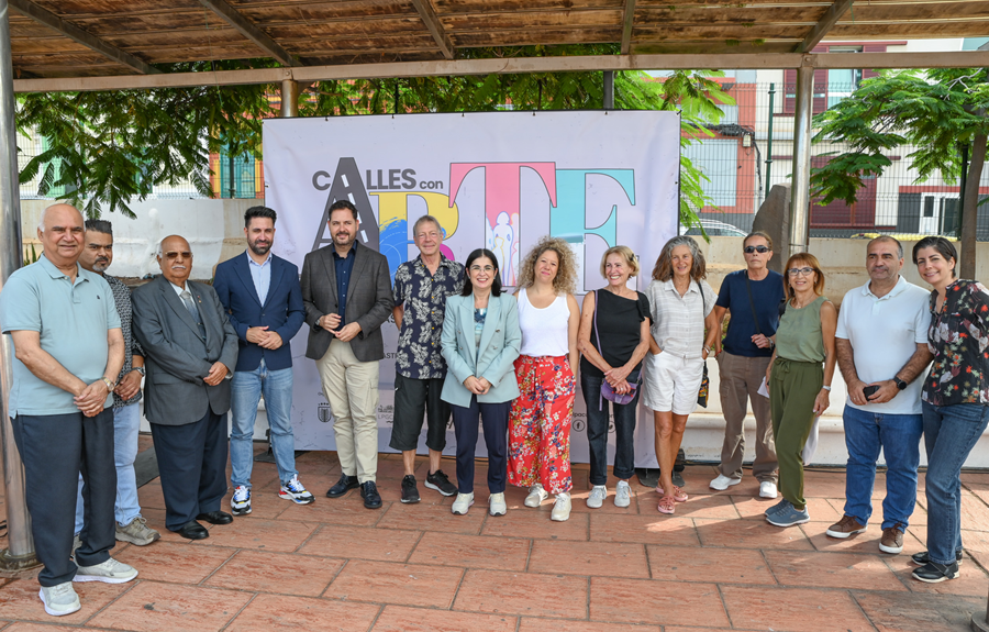 Presentación de Calles con arte | Foto: Ayuntamiento de LPGC