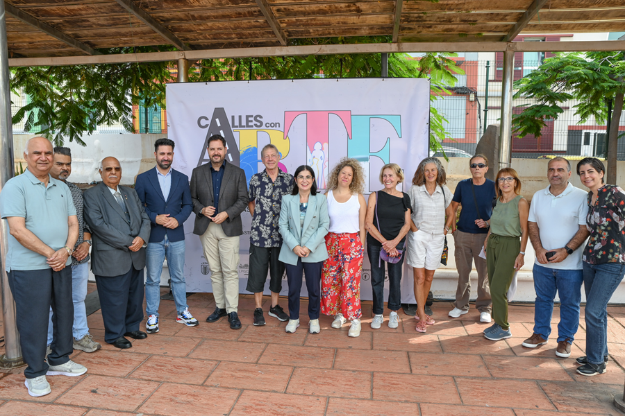 Presentación de Calles con arte | Foto: Ayuntamiento de LPGC