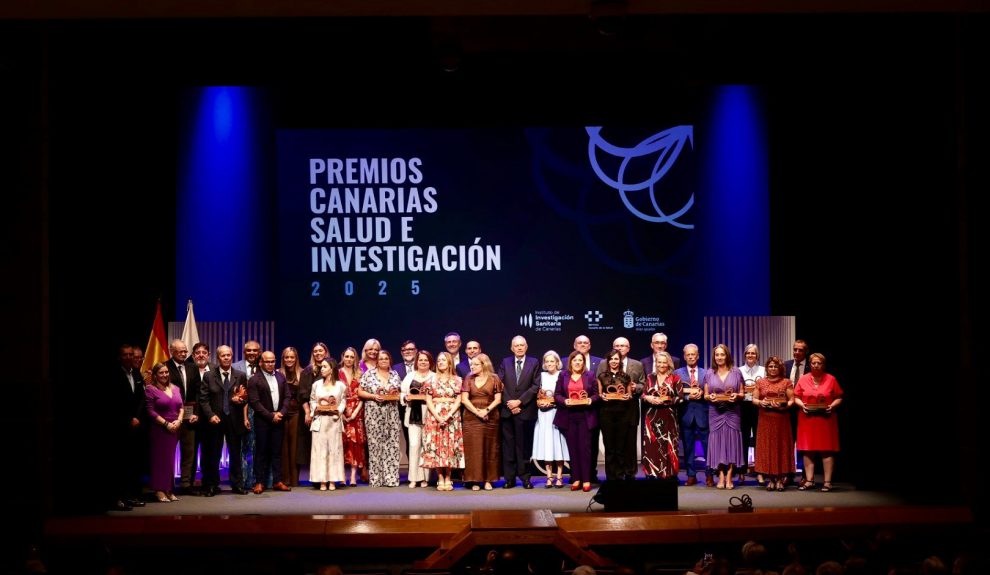 Entrega de los II Premios Canarias a las Ciencias de la Salud y la Investigación Biomédica | Foto: Gobierno de Canarias