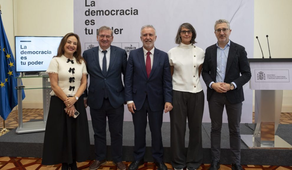 Presentación de las actividades para la conmemoración de España en Libertad - Ministerio de Política Territorial y Memoria Democrática