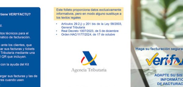 Verifactu | Agencia Tributaria