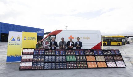 Campaña “Por un cacho de turrón” | Foto: UD Las Palmas