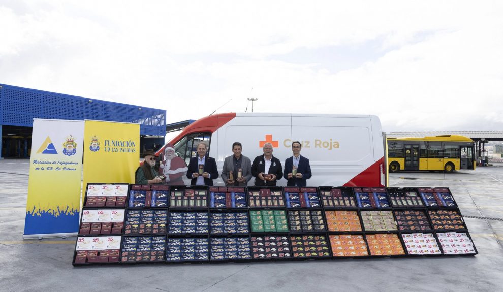 Campaña “Por un cacho de turrón” | Foto: UD Las Palmas