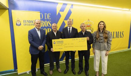 Donación solidaria a la Ciudad San Juan de Dios | Foto: UD Las Palmas