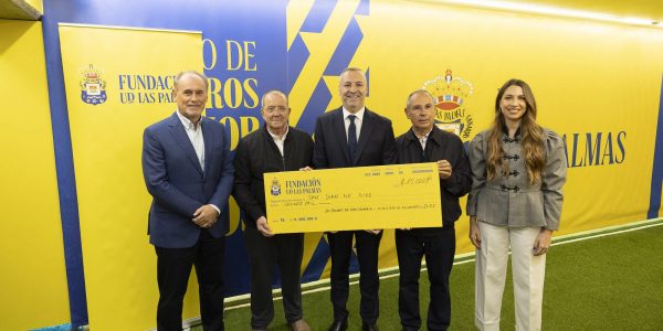 Donación solidaria a la Ciudad San Juan de Dios | Foto: UD Las Palmas