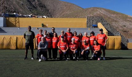 Presentación de ALGolpito en los centros de mayores | Foto: UD Las Palmas