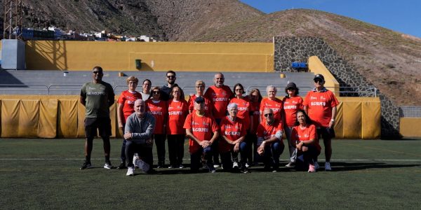 Presentación de ALGolpito en los centros de mayores | Foto: UD Las Palmas