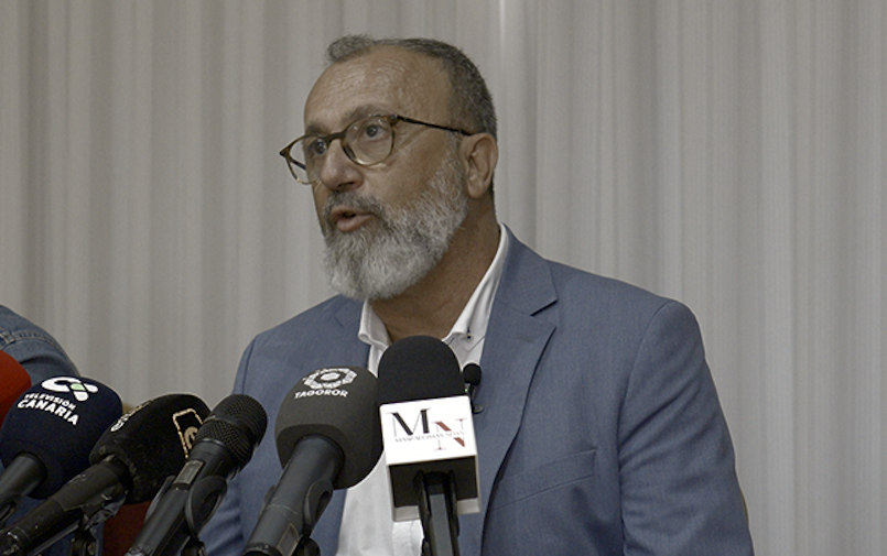 Francisco García, alcalde de Santa Lucía de Tirajana | Foto: Una y Medio