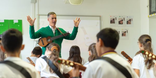 Germán López al frente de una de sus formaciones | Foto: Gobierno de Canarias