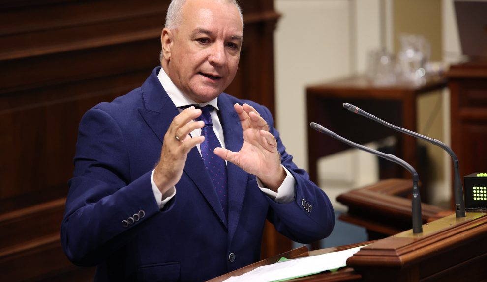 Luis Campos | Foto: Parlamento de Canarias