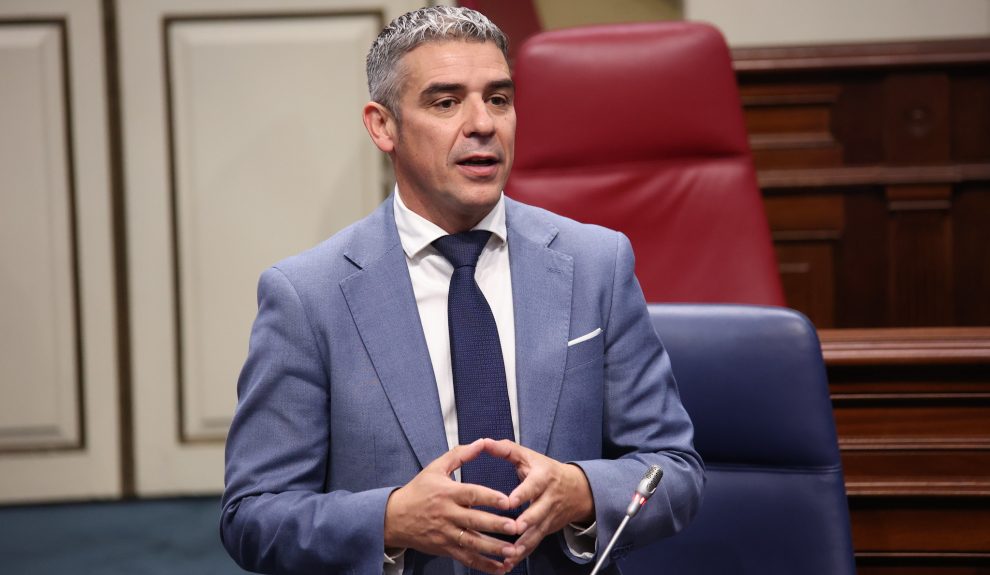 Narvay Quintero en un pleno parlamentario | Foto: Gobierno de Canarias
