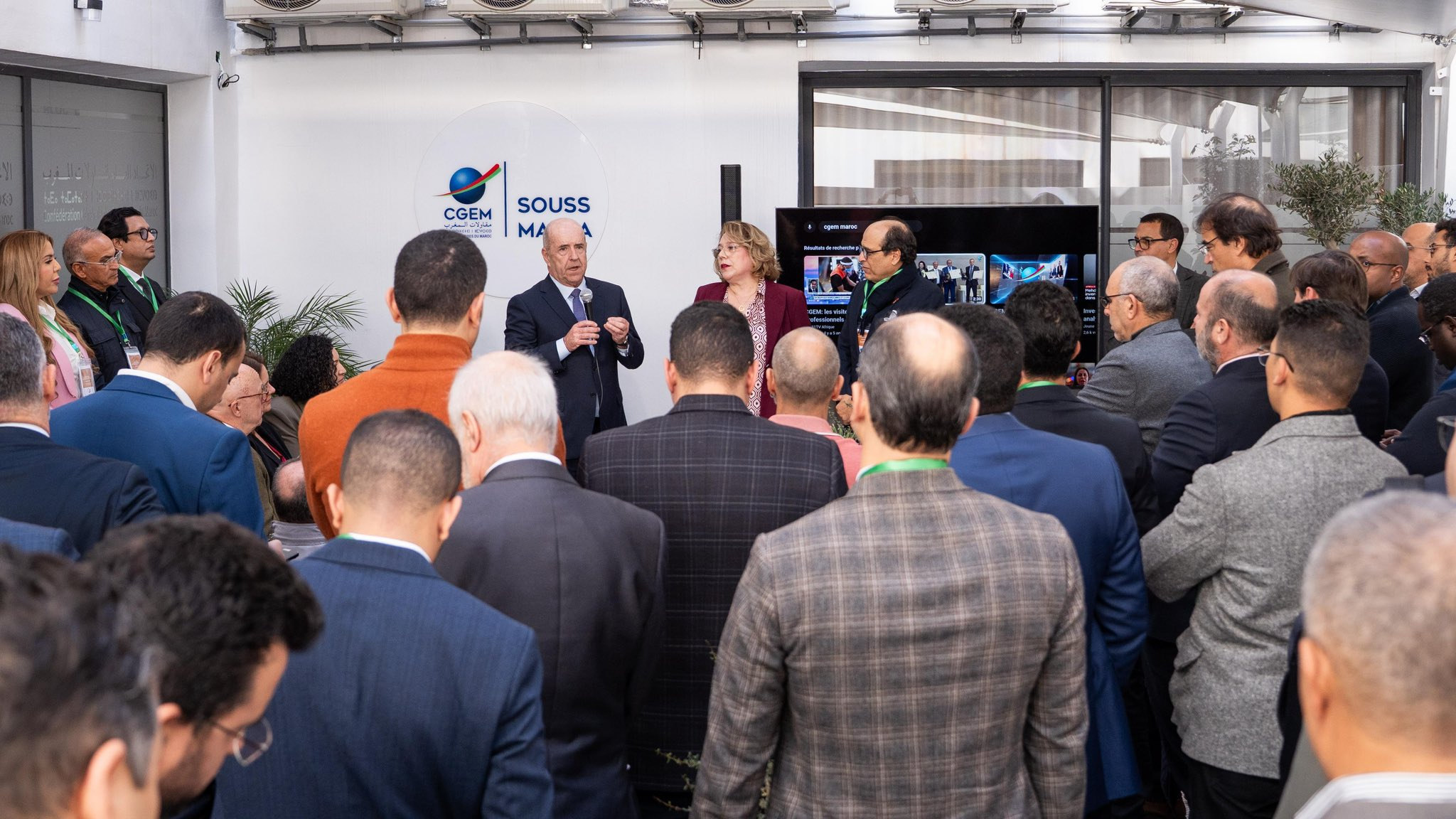 Pedro Ortega en uno de los encuentros de cooperación empresarial entre Canarias y Marruecos | Foto: Gobierno de Canarias